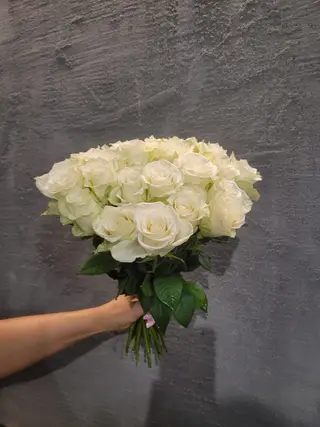 Róża biała 40cm