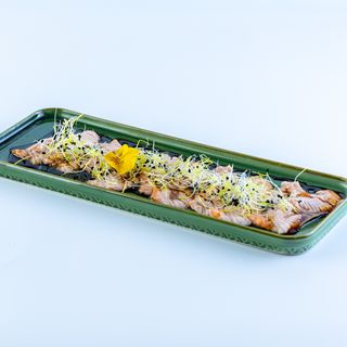 Tataki salmón