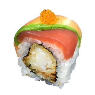 Rainbow uramaki (8 uds.)