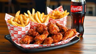 Menú De Alitas Picante (12 Pzs.)