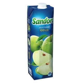 Сік яблучний Sandora (950мл)