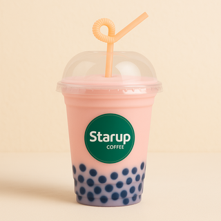 Strawberry Milked Bubble Tea