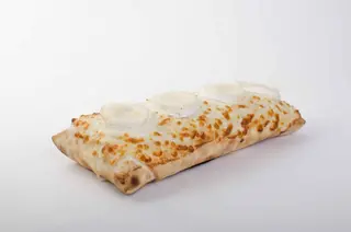 Tacos saucisse de bœuf gratiné. Médium