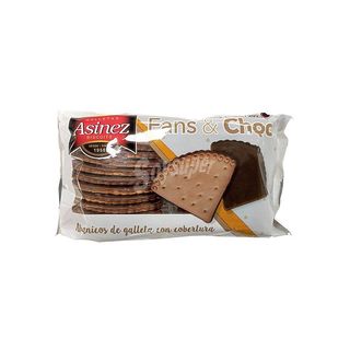 Asinez Galleta Abanico de Chocolate (175 gr)
