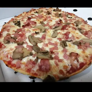 Piza yor y champiñones 