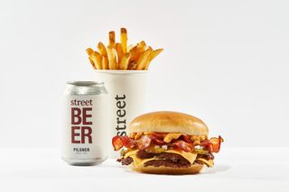 Combo Bacon Cheese Burger