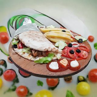 Makloub Escalope Panée