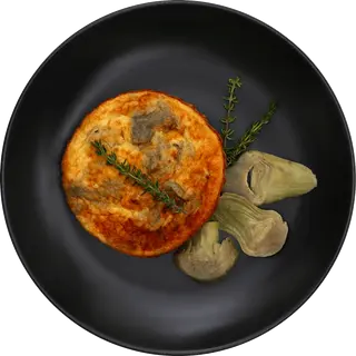 Torta Salata ai Carciofi | 80 g