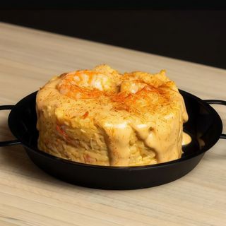 Ensaladilla de langostinos pilpil