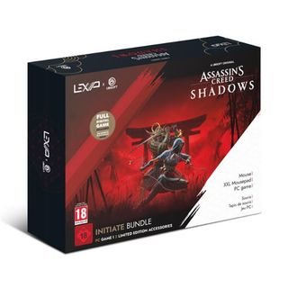 Pack Lexip Assassin'S Creed Shadows Ratón Con Cable + Alfombrilla De Ratón Xxl + Juego De Pc - 3760352730983