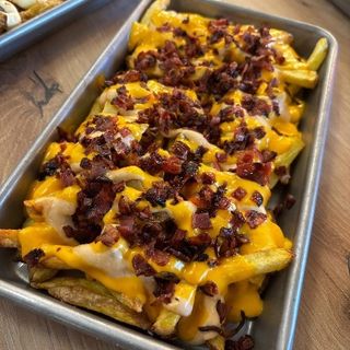 Patatas cheddar bacon