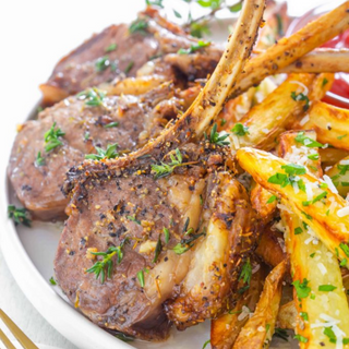 Plato Especial De Chuleta De Cordero