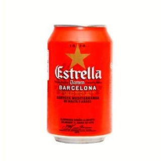 Cerveza Estrella Damm (330 Ml.)