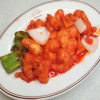 74. Gambas Agridulces