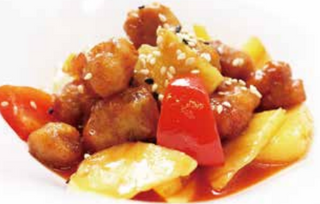 209 Maiale in salsa agro dolce