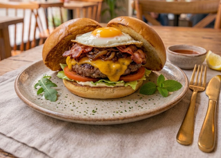 Hamburguesa A Caballo