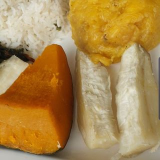 Plain Boiled Cassava.