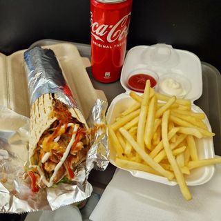 Piadina kebab menù