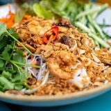 Bun noodles de gambas