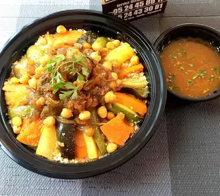Couscous Viande Au Sept Légumes