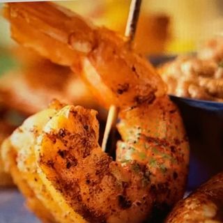 Shrimps satay 