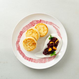 Syrniki, Mermelada, Nata Agria