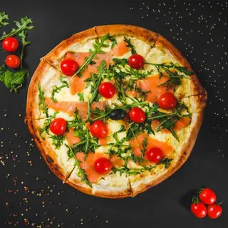Pizza Dimljeni losos *posno