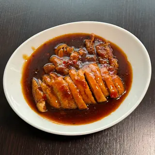 40a) Anatra fritta in salsa piccante