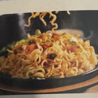 Noodles con frutti di mare