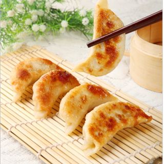 Gyozas de gamba a la plancha (6 uds)