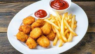 Nuggets 8 Pcs and Frite