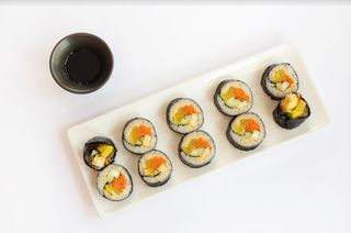 Овощной кимпаб (8 шт.)