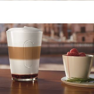 Iced Raspberry Macchiato