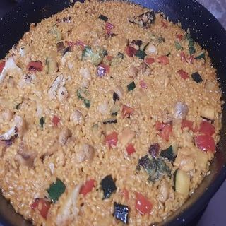 Paella mixta