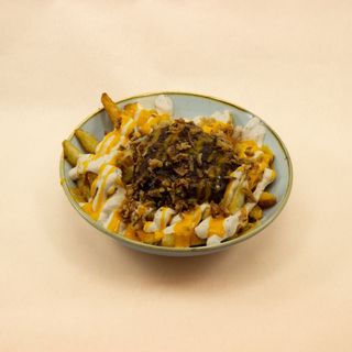 Patatas Fritas Cheddar&Pulled