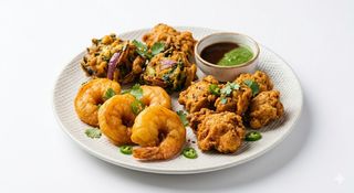 Pakora Indian Curry (Ración)