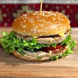 DOUBLE KAZ BURGER (конина) Двойной