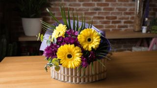 Mix ljiljan, gerber, dekoracija