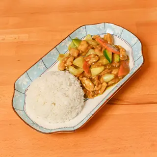 80 - Arroz con pollo al curry