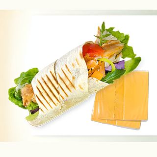 Kebab na cienkim z serem- średni