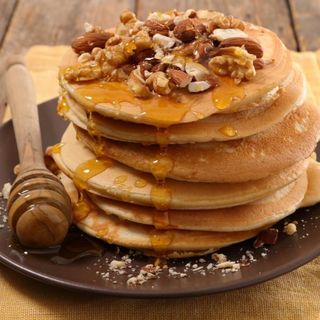 Pancake Miel Et Noix