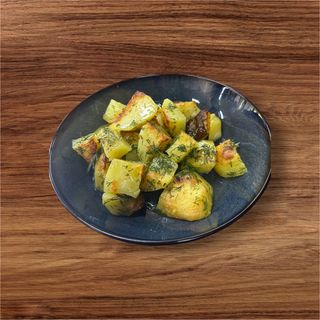 1. Задушени картофи (300г)