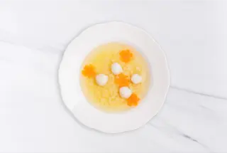 Суп с митболами из индейки
