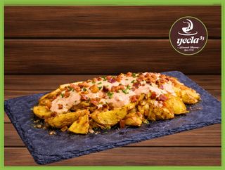 Patatas Cheese & Bacon Veganas