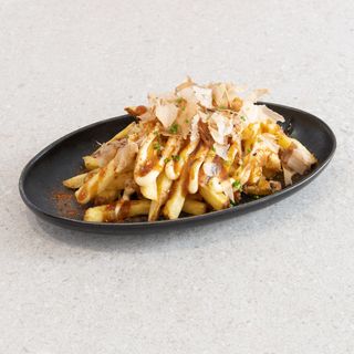 Patatas fritas Okonomiyaki