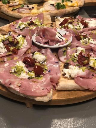 Pistacchio e mortadella