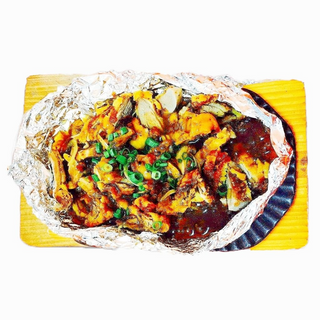 D5. Rață cu ceapă la plită 铁板鸭