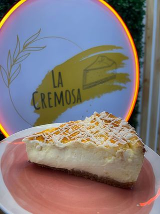 Cheesecake chocolate blanco