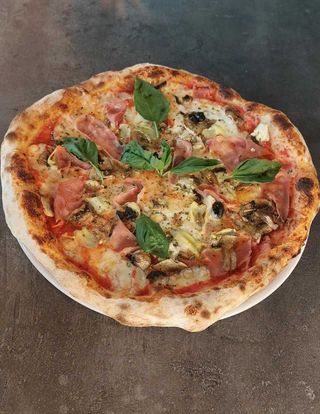 Cotto E Funghi (33 Cm.)