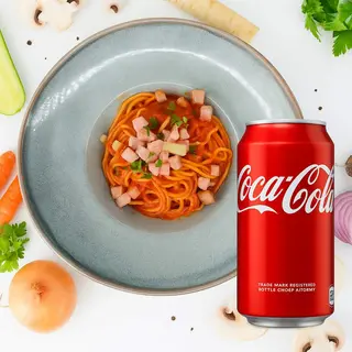 Amatriciana + Coca-cola 0,33L